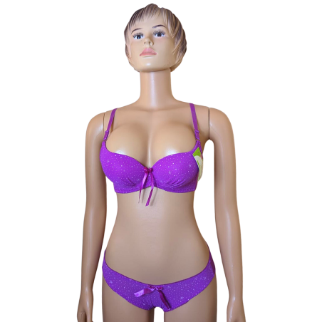 Lingerie femme mauve Khady taille 36