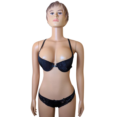 Lingerie femme Cécile noir taille standard