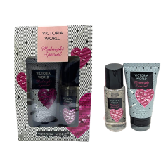 Coffret parfum Victoria World Midnight special