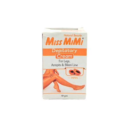 Crème épilatoire - Papaye - MISS MIMI - 40g