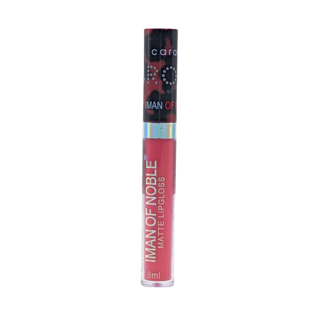 Lip gloss matt IMAN OF NOBLE caramel 1