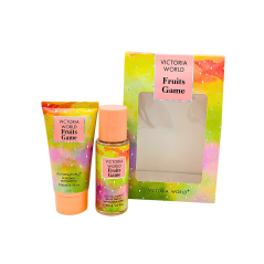 Coffret parfum Victoria World Fruits Game