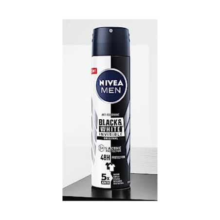 Déodorant NIVEA Pour Homme BLACK AND WHITE INVISIBLE