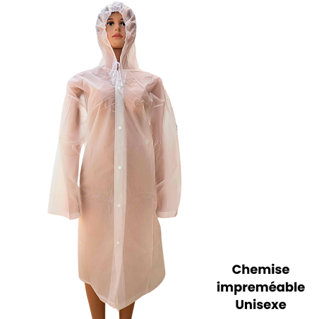 Chemise imperméable léger Blanc