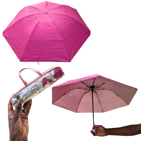 Parapluie de qualité PM Rose Fushia