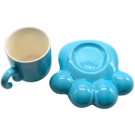 Ensemble Tasse + Soucoupe Bleu