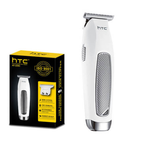 Tondeuse HTC à barbe rechargeable USB