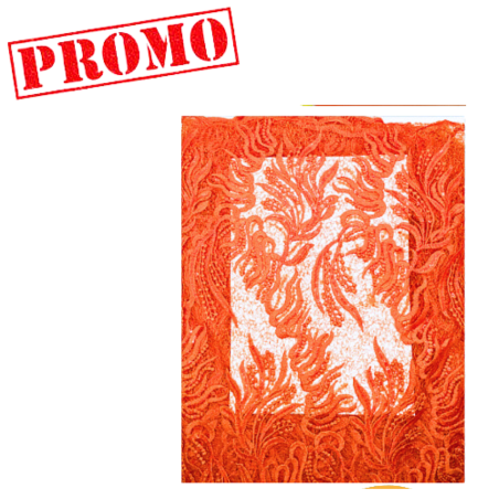 Tissu Tile Orange