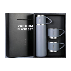 Thermos Coffret 3piéces Gris