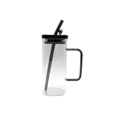 Tasse pipette en verre - NOIR