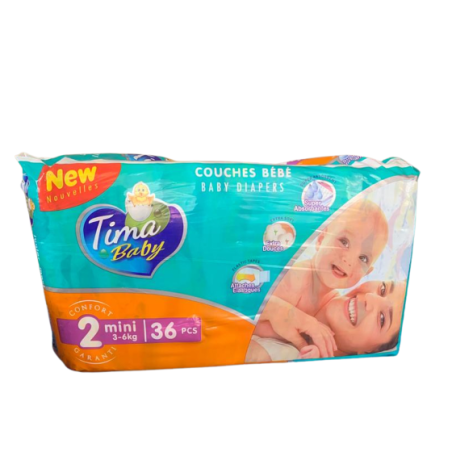 Couche Bébé Tima 1ère âge - 3/6 KG