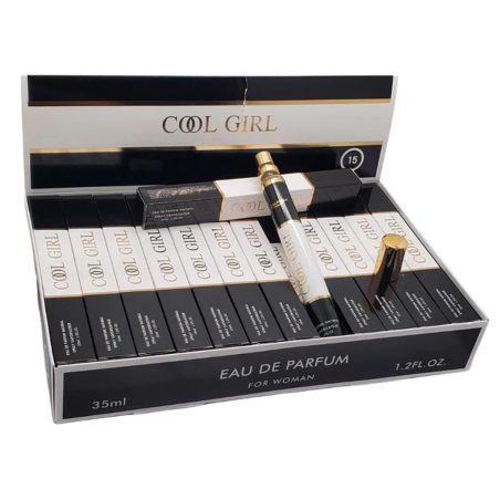 Paquet 24 EAU DE PARFUM COOL GIRL Femme 35ml