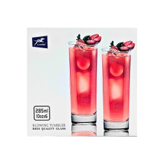 Pack de 6 Verres pour jus 285 ml