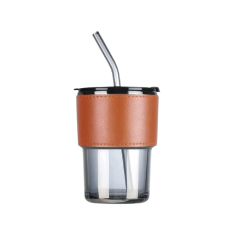 Tasse avec pipette Noir 450ml