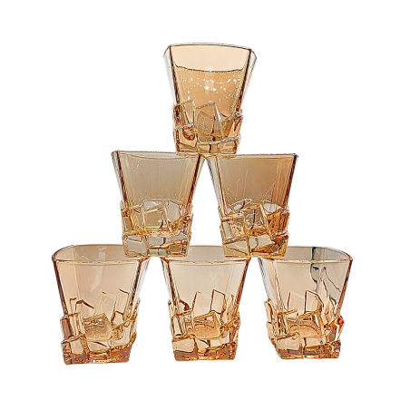 Pack de 6 Verres de luxe pour jus