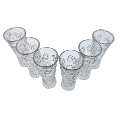 Pack de 6 Verres Wiri Wiri DELI GLASSWARE