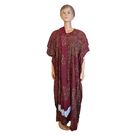 Robe femme + foulard  BATIK n°6