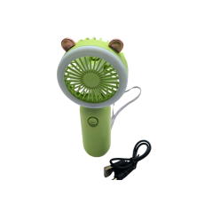 Mini ventilateur portable vert sans support