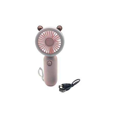 Mini ventilateur portable Rose sans support