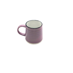 Ensemble 12 tasses en porcelaine Mauve