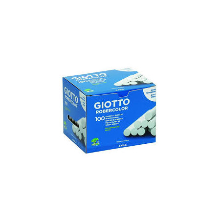 Boite de 100 craies blanches - Giotto