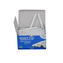 Boite de 100 craies blanches - Giotto