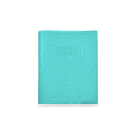 Protège cahier - petit format vert turquois