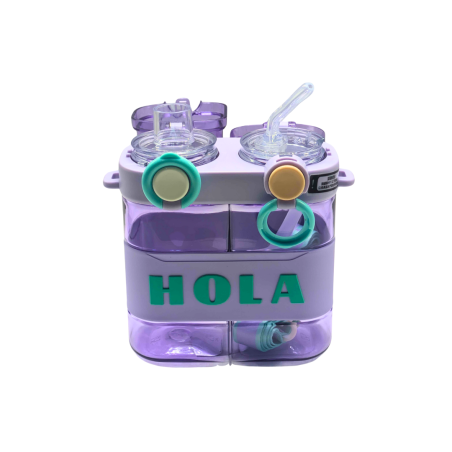 Gourde enfant Hola violet 700ml