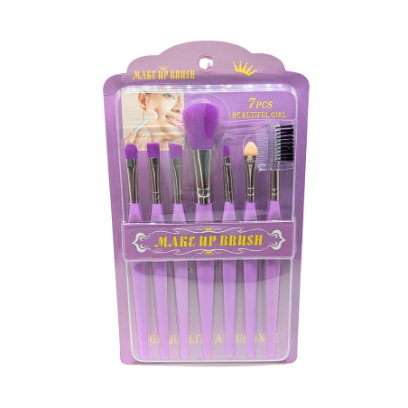 Set de 7 pièces pinceaux MAKE UP BRUSH