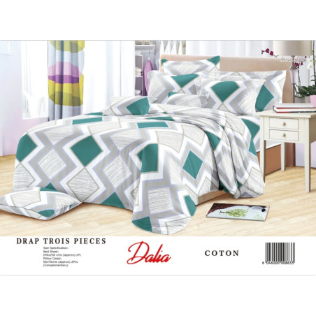 Drap 3 pièces Dalia N°217