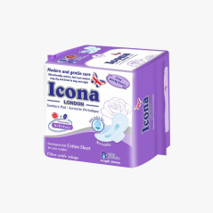 Serviettes hygiéniques Jour et Nuit - 16 pièces - ICONA