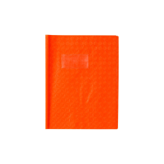 Protège cahier - petit format orange