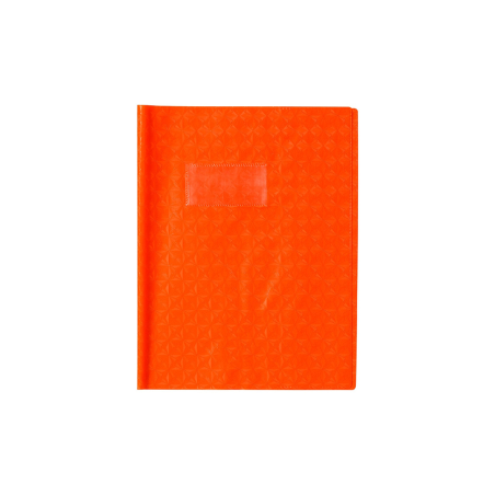 Protège cahier - petit format orange