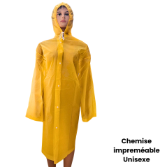 Chemise imperméable léger Jaune 1