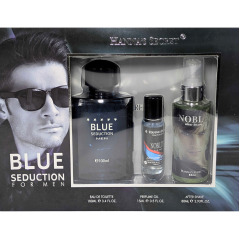 Coffret parfum homme Blue seduction