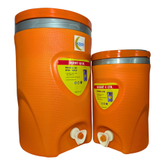 Lot de 2 Glacières Orange 10L et 3L