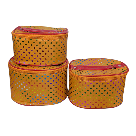 Lot de 3 trousseau de toilette Yang