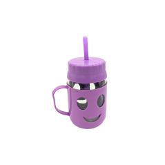 Mug + pipette  mauve