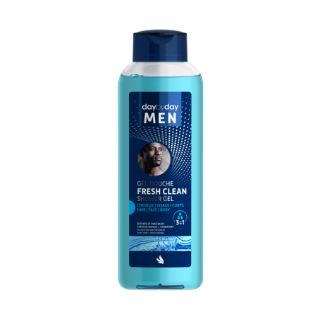 Gel douche Day by Day homme Fresh Clean 500 ML