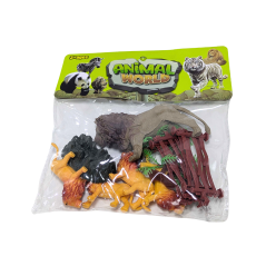 Kit figurines de jeux animaux