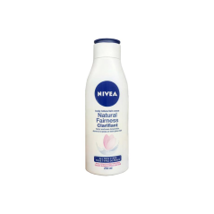 Lait de corps NIVEA Natural Fairness clarifiant 250ml