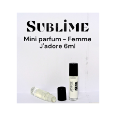 SUBLIME Mini parfum - Femme J'adore 6ml