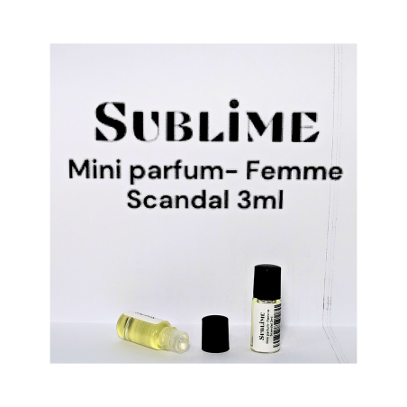 SUBLIME Mini parfum- Femme Scandal 3ml