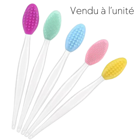 Brosse à lèvres double face