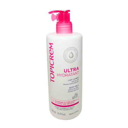 Lait de Corps TOPICREM Ultra-Hydratant 500 ML