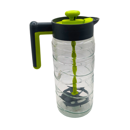 Carafe mélangeur manuelle vert