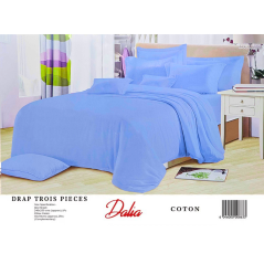 Draps Dalia couleur unique (3pcs) N°1