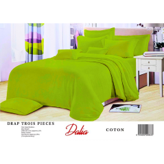 Draps Dalia couleur unique (3pcs) N°8