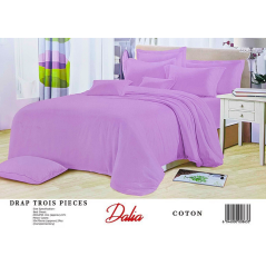 Draps Dalia couleur unique (3pcs) N°9