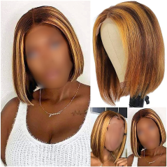 Cheveux naturels raides longueur 10 Piano